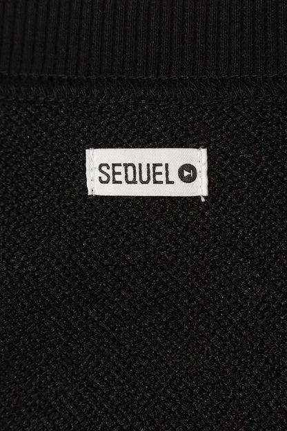 SEQUEL 25AW Santa Cruz Logo Print Sweatshirt Black Size L