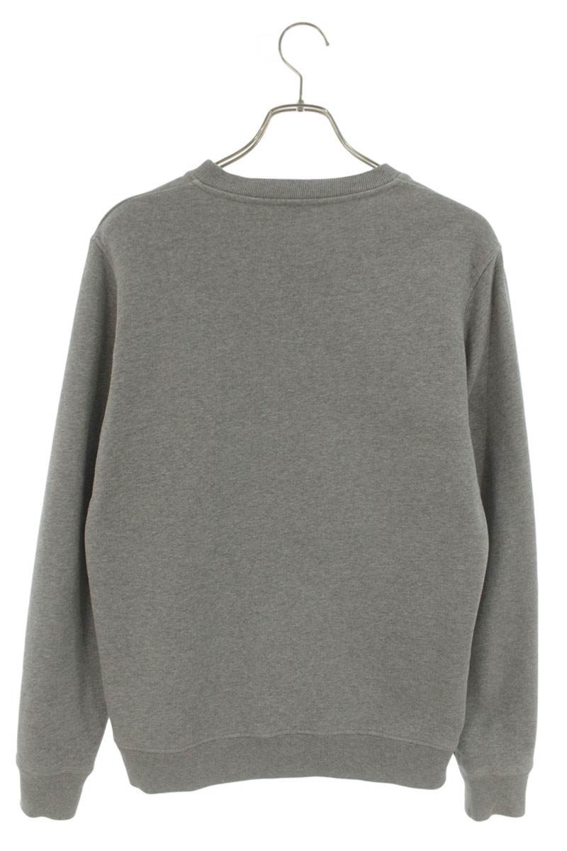 LOEWE Anagram Embroidered Crewneck Sweatshirt Gray Size L