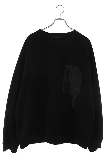 LOUISVUITTON Monogram Patch Pocket Sweatshirt Size 5L