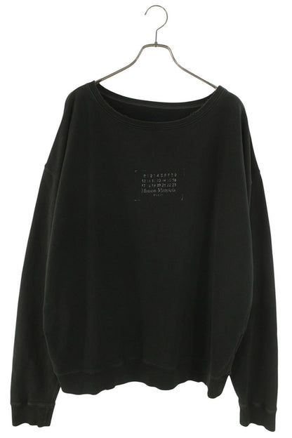 Maison Margiela S50GU0235 Logo Print Crewneck Black Size XS