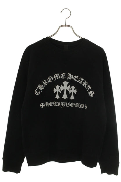Chrome Hearts U SAILIN ON CREW Triple Cross Logo Size S