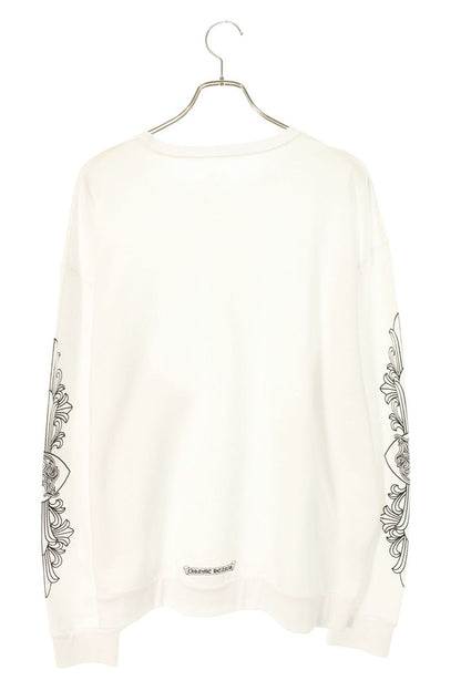 Chrome Hearts SWTSHRT PLVR Floral Heart Sleeve Sweat Size L