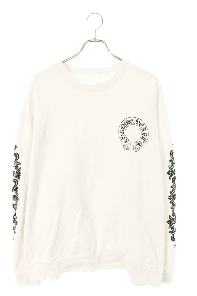 Chrome Hearts SWTSHRT PLVR Back Horseshoe Floral Size XL