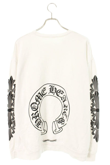 Chrome Hearts SWTSHRT PLVR Back Horseshoe Floral Size XL