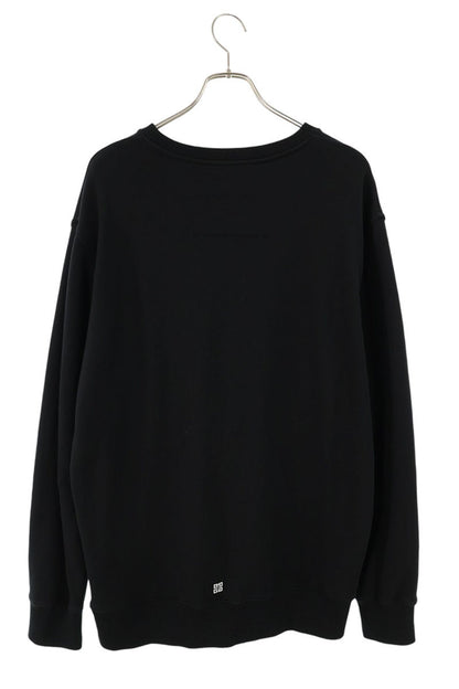 GIVENCHY Front Logo Print Sweatshirt Black Size L