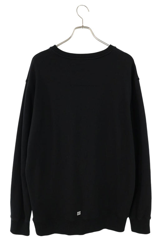 GIVENCHY Front Logo Print Sweatshirt Black Size L
