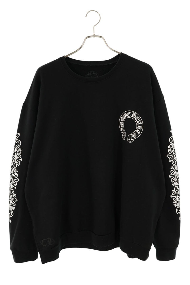 Chrome Hearts SWTSHRT PLVR Back Horseshoe Floral Size XL