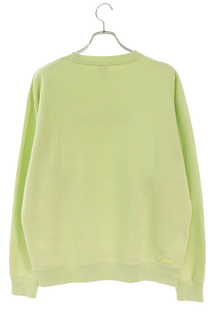 F.C.R.B. Front Logo Print Sweatshirt Green Size M