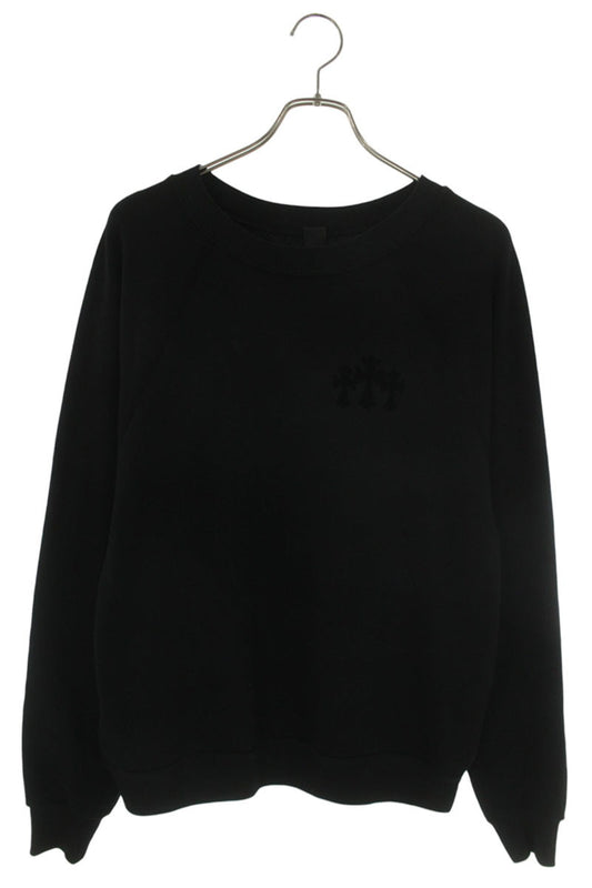 Chrome Hearts Y NOT Back CH Logo Cemetery Cross Sweat Size L