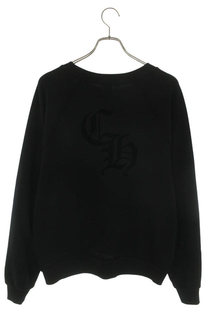 Chrome Hearts Y NOT Back CH Logo Cemetery Cross Sweat Size L
