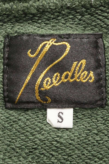 Needles Darts Distressed Sweatshirt Green Size S