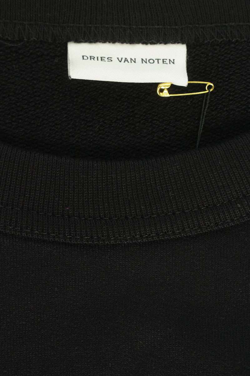 DRIES VAN NOTEN 26SS HAX Print Cotton Sweatshirt Size L