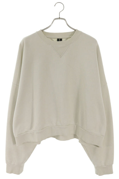 entire studios Crewneck Cropped Sweatshirt White Size M