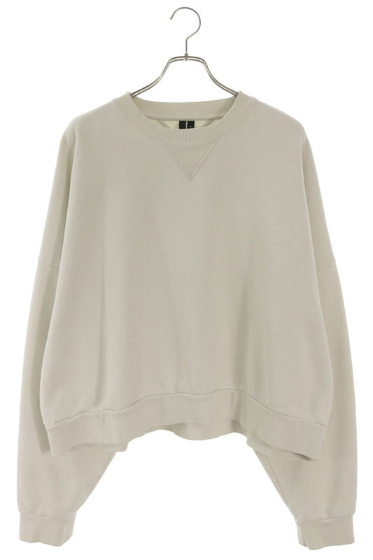 entire studios Crewneck Cropped Sweatshirt White Size M