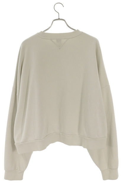entire studios Crewneck Cropped Sweatshirt White Size M