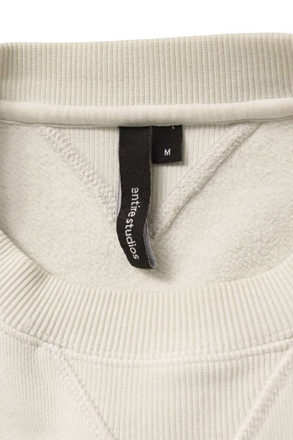 entire studios Crewneck Cropped Sweatshirt White Size M
