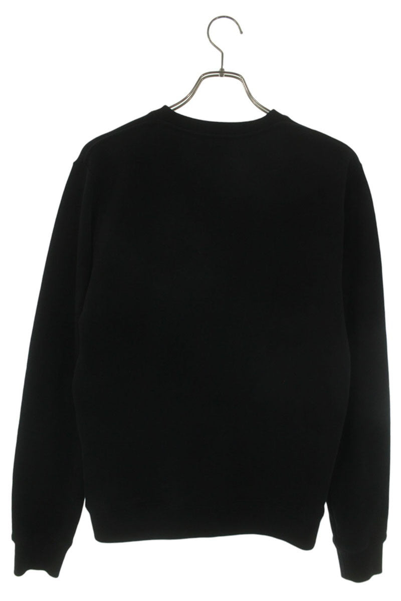 LOEWE Anagram Embroidered Cotton Crewneck Sweatshirt Size S