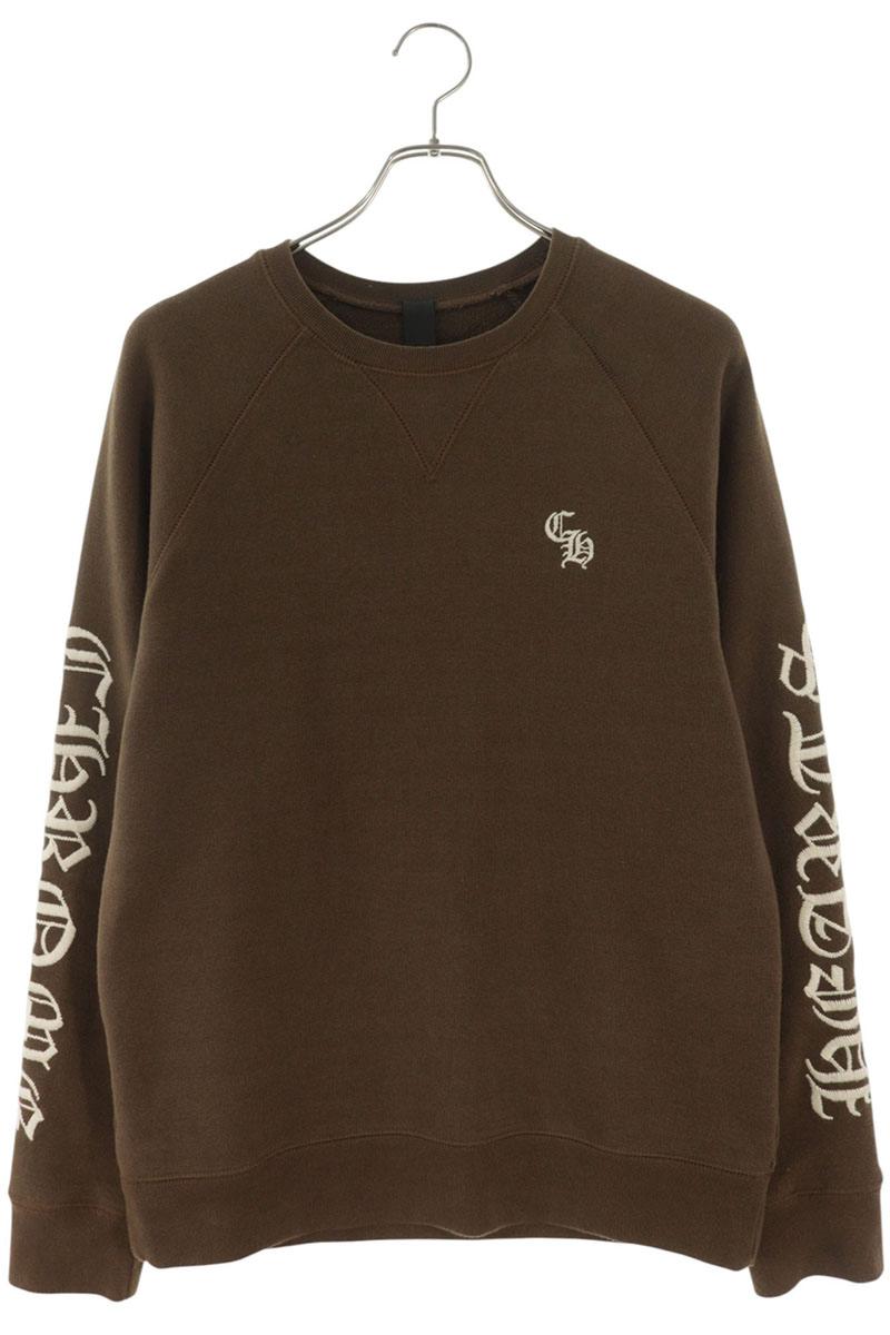 Chrome Hearts SLO RIDE CH Logo Embroidered Crewneck Size M