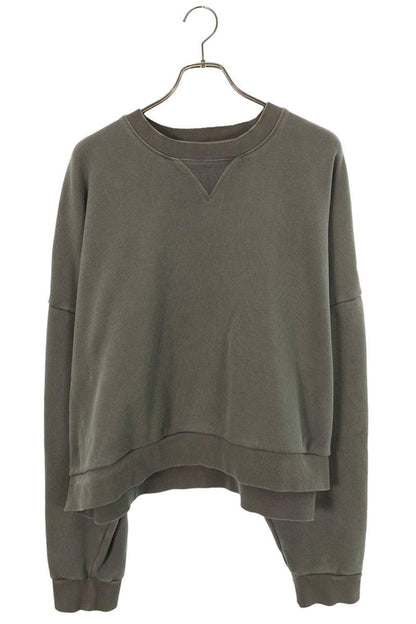 entire studios ES2126 Cropped Crewneck Sweatshirt Size M