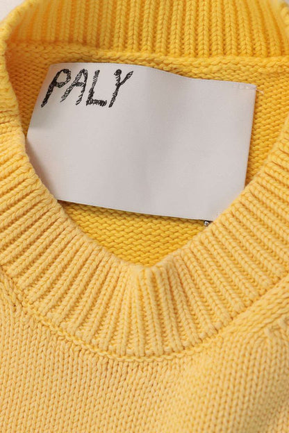 Paly Hollywood 26SS Front Patch Knit Sweatshirt Size L