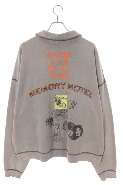 Paly Hollywood 26SS Message Embroidered Polo Sweat Size XL