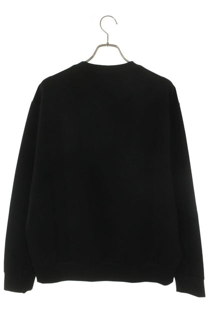 PRADA 26SS Triangle Plate Pocket Nylon Sweat Black Size XXL