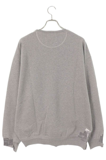 Maison Margiela 26SS Cotton Taped Sweatshirt Gray Size M