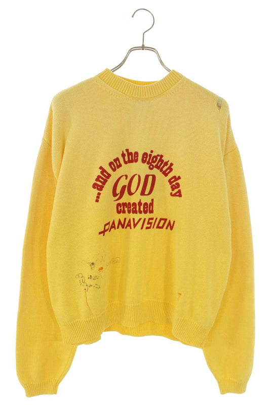 Paly Hollywood 26SS Front Patch Knit Sweatshirt Size M