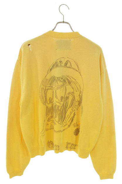 Paly Hollywood 26SS Front Patch Knit Sweatshirt Size M