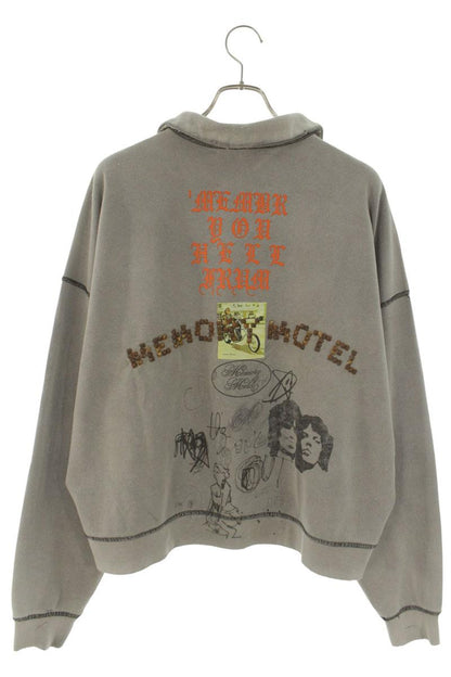 Paly Hollywood 26SS Message Embroidered Polo Sweat Size M