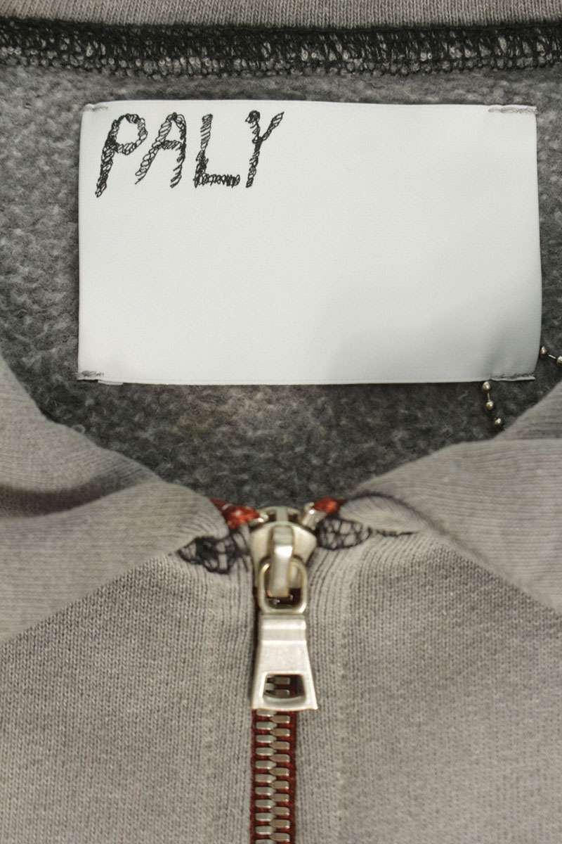 Paly Hollywood 26SS Message Embroidered Polo Sweat Size M