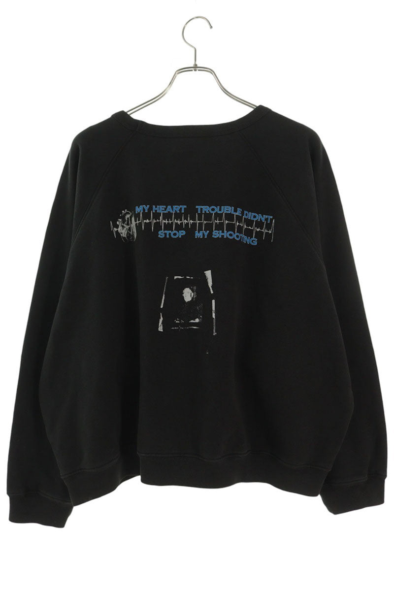 ENFANTS RICHES DEPRIMES Graphic Print Cropped Sweat Size L