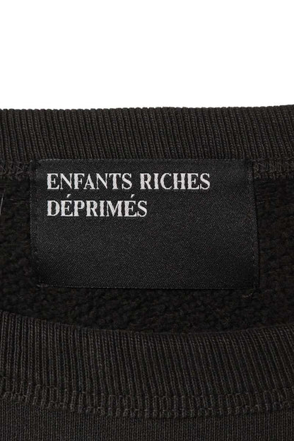 ENFANTS RICHES DEPRIMES Graphic Print Cropped Sweat Size L