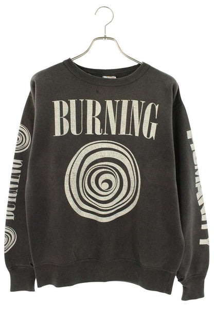 SAINT MICHAEL Vintage Crewneck Sweatshirt Dark Gray Size S