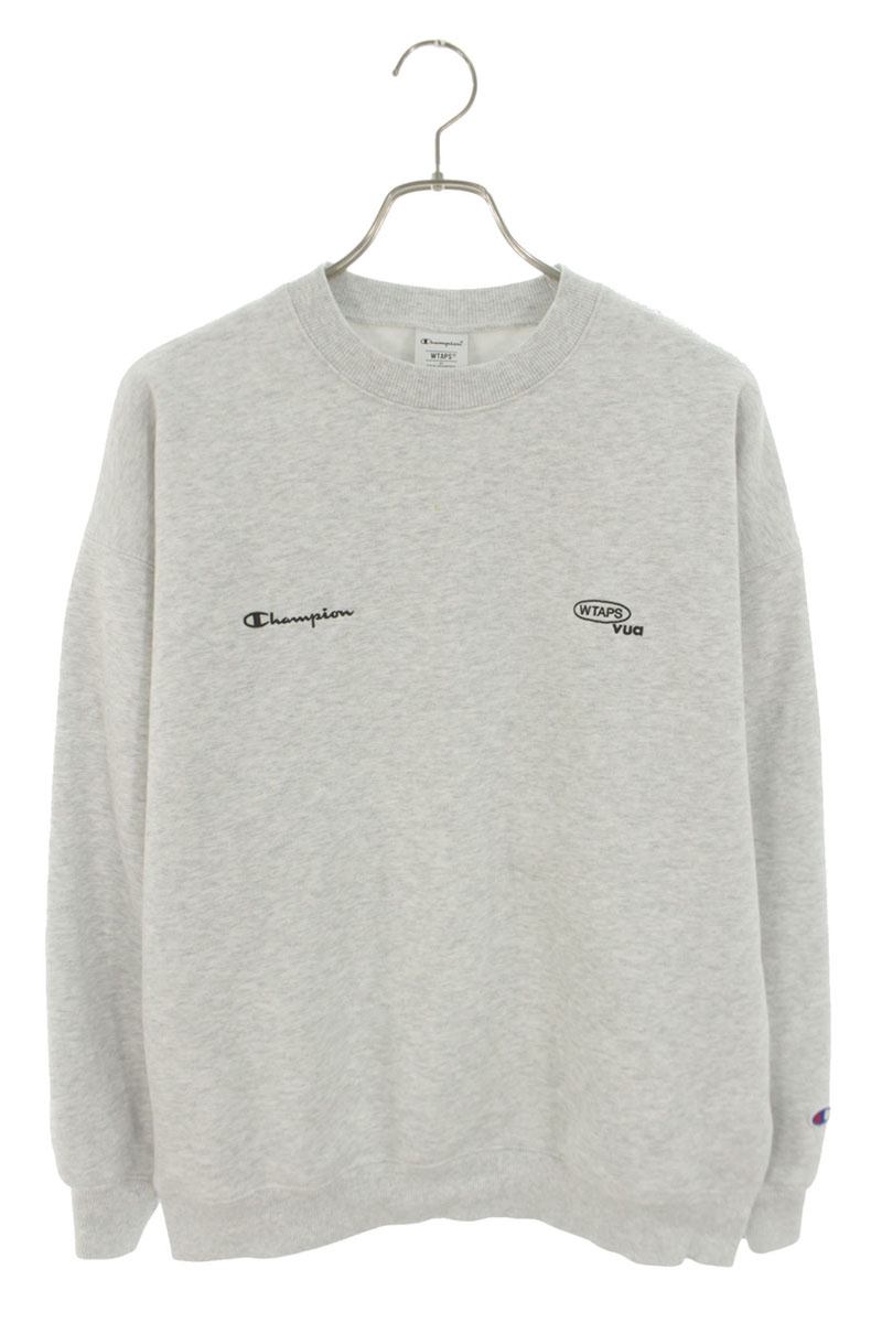 Champion x WTAPS Logo Embroidered Crewneck Sweatshirt Size M