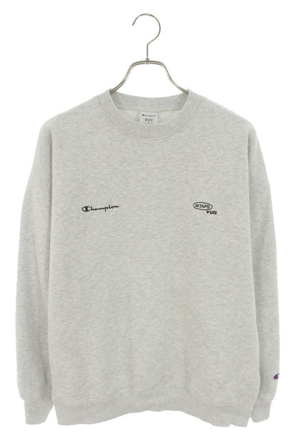 Champion x WTAPS Logo Embroidered Crewneck Sweatshirt Size M