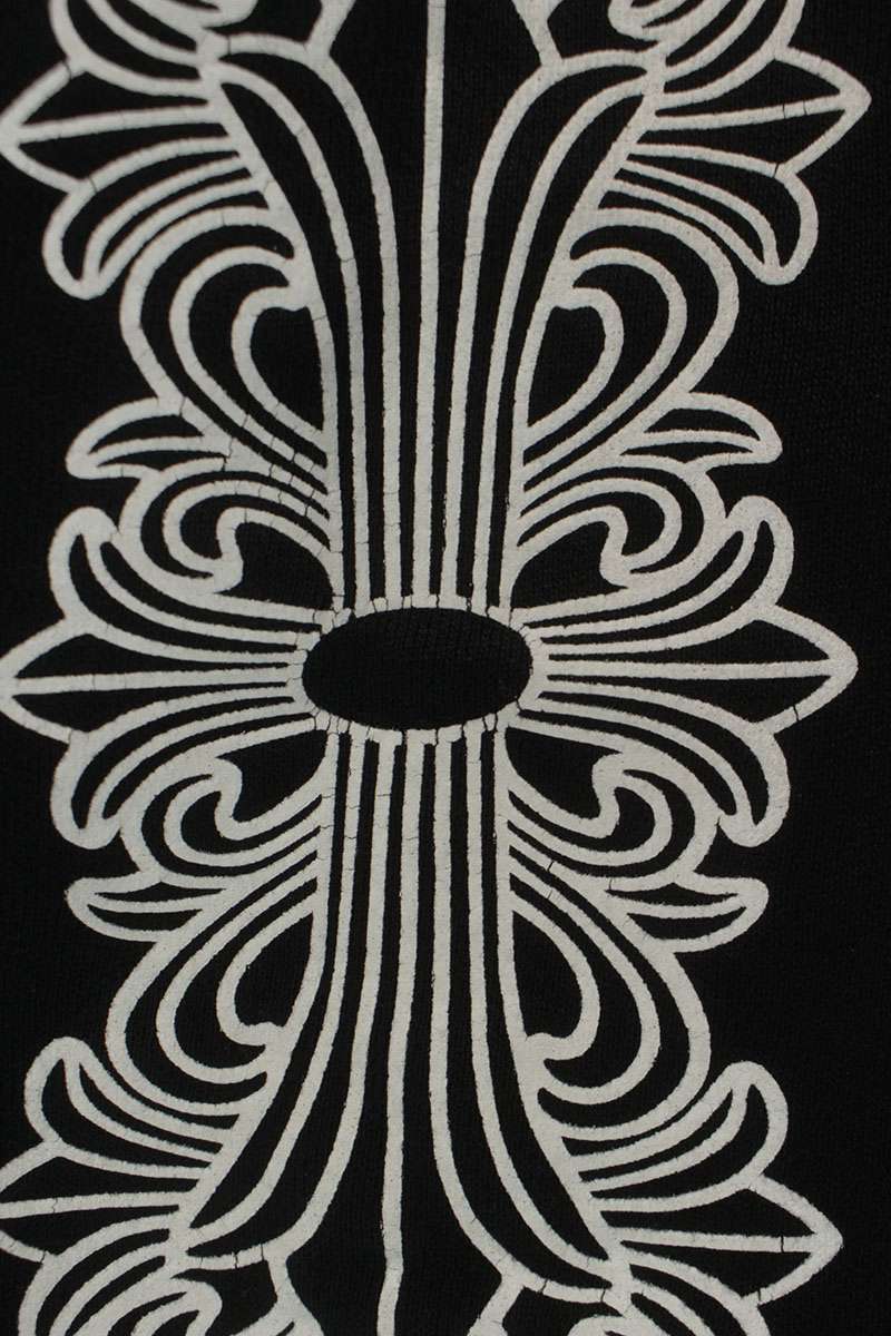 Chrome Hearts Floral Back Arch Logo Sweatshirt Black Size XL