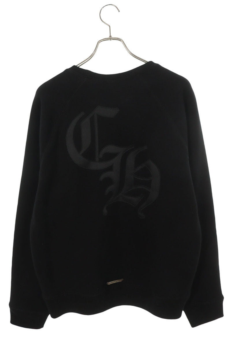 Chrome Hearts 7-11 Crew Back CH Cotton Sweatshirt Size M