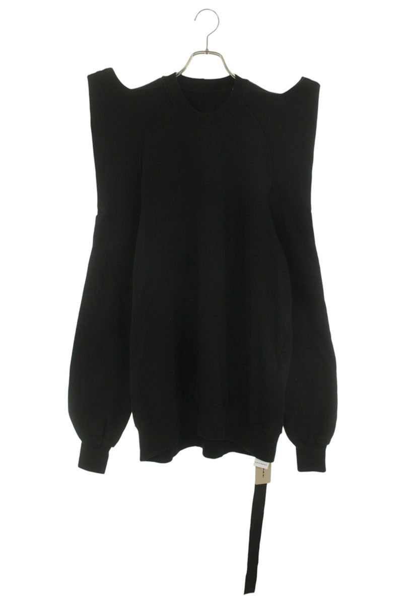 DRKSHDW 24SS Tecsweat Sweatshirt Black Size XS