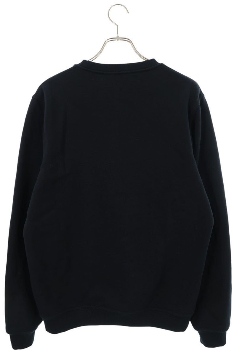 HERMES 23SS Scuba Horse Print Sweatshirt Black Size M