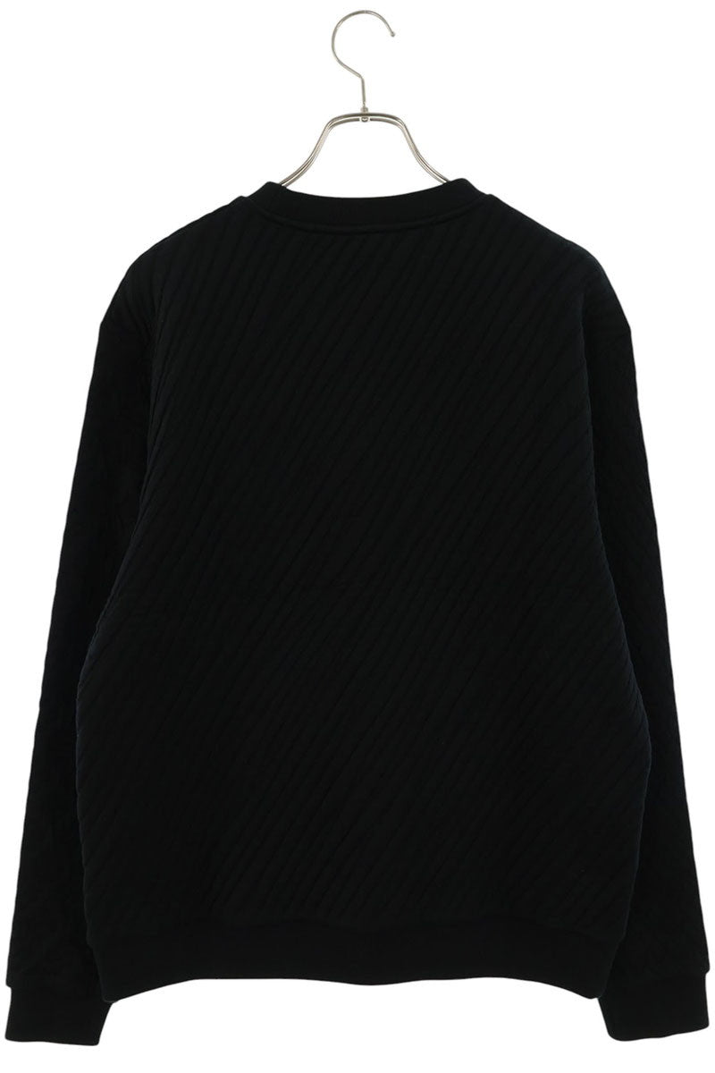LOUISVUITTON Monogram Jacquard Sweatshirt Black Size S