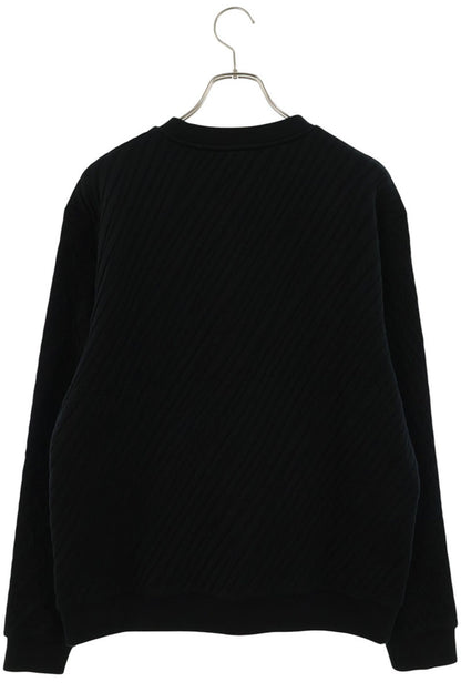 LOUISVUITTON Monogram Jacquard Sweatshirt Black Size S