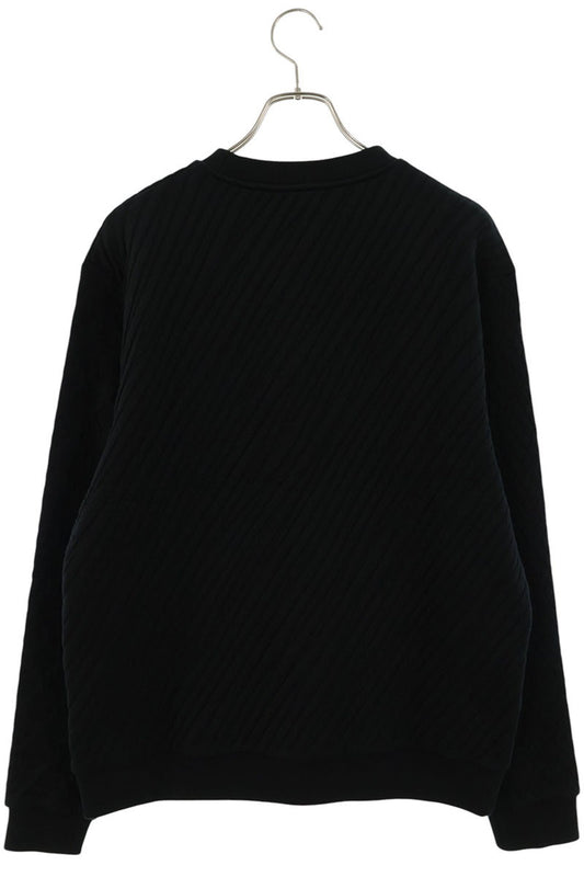 LOUISVUITTON Monogram Jacquard Sweatshirt Black Size S