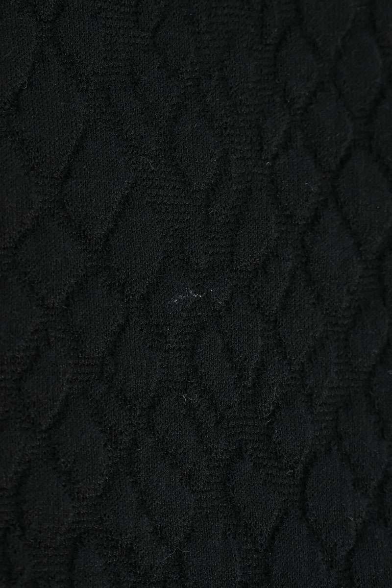 LOUISVUITTON Monogram Jacquard Sweatshirt Black Size S