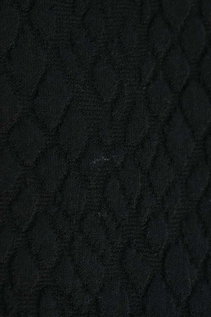 LOUISVUITTON Monogram Jacquard Sweatshirt Black Size S