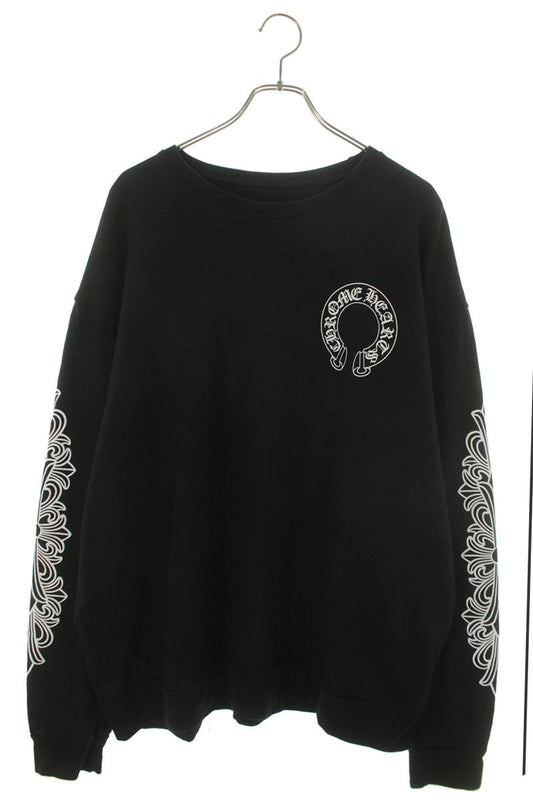 Chrome Hearts SWTSHRT PLVR Horseshoe Floral Size XL