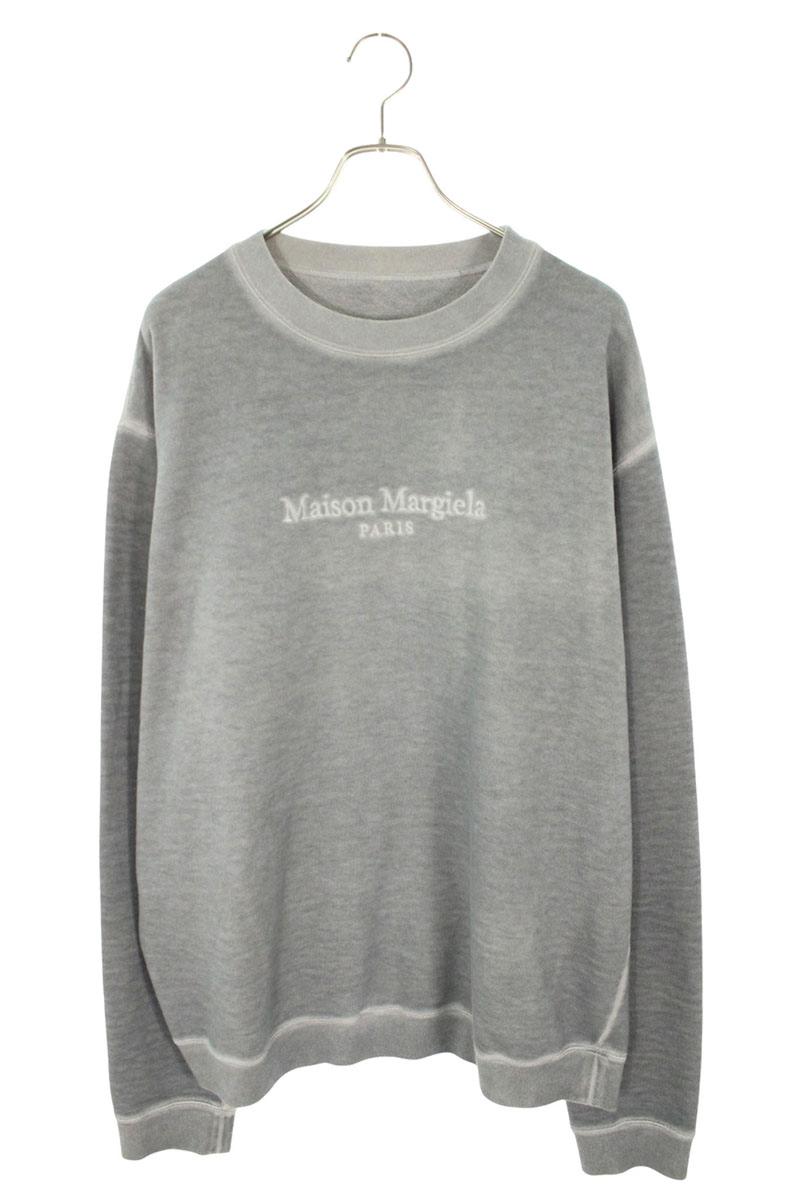 Maison Margiela Front Logo Embroidered Sweatshirt Size M