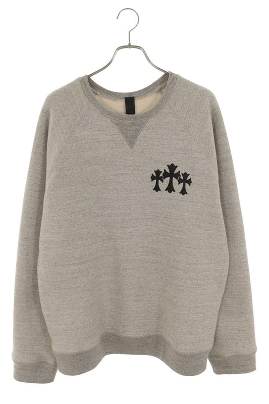 Chrome Hearts Back CH Logo Embroidered Gray Size XL