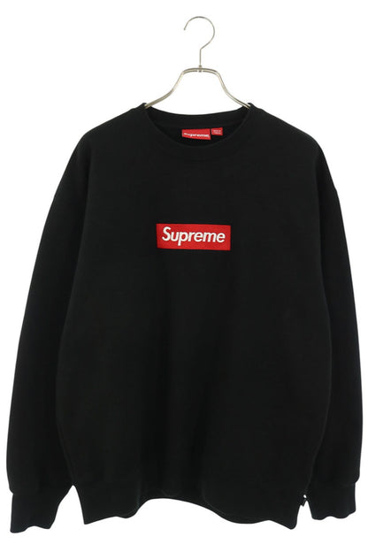 SUPREME 22AW Box Logo Crewneck Sweatshirt Black Size L
