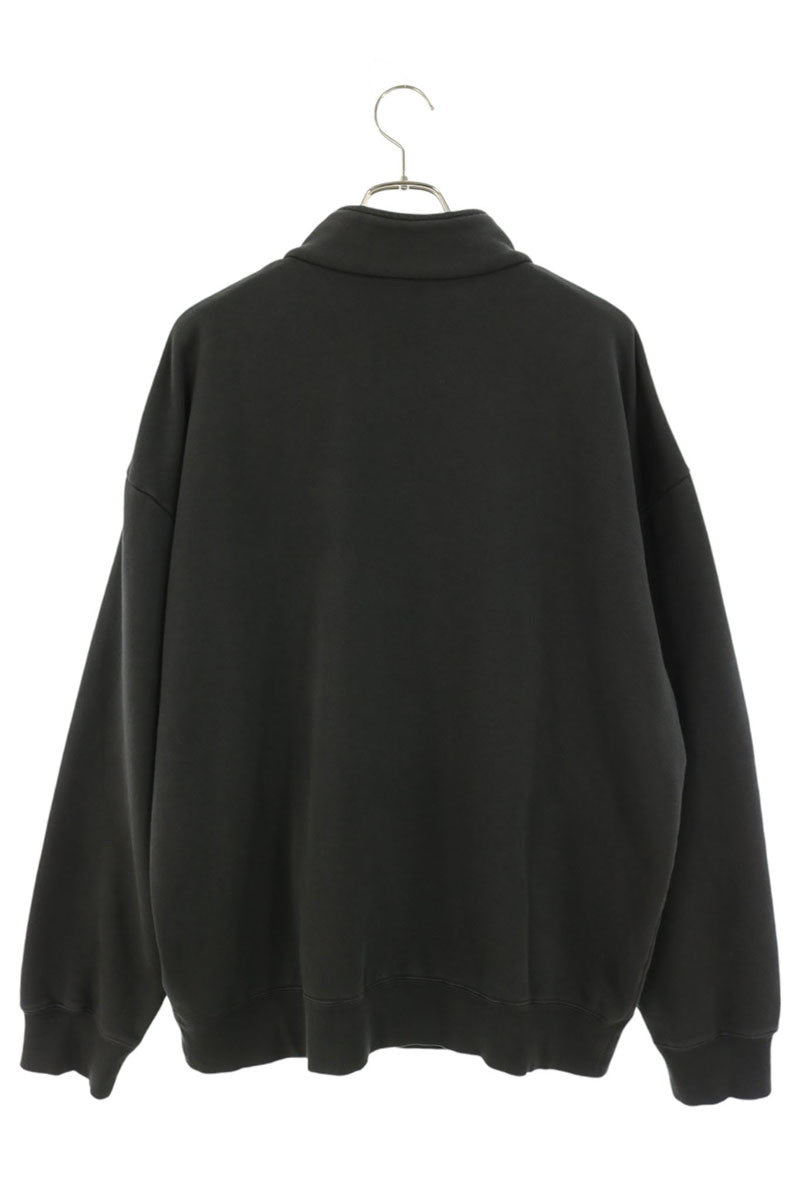 DIOR DIORLING Half-Zip Sweatshirt Gray Size XL